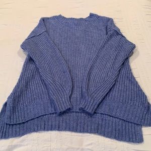 American Eagle blue oversized sweater